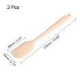 thumbnail image 2 of Uxcell Silicone Spatula Spoon, 11" Heat-resistant Scraper for Cooking Mixing Pink 3Pack, 2 of 6