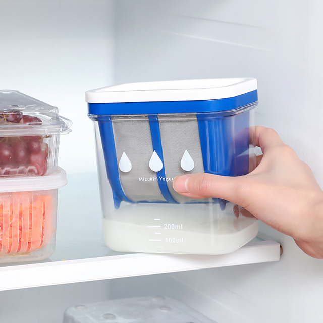 Filtro de yogur, filtro de humedad, separación de suero, máquina de yogur antigua, separador, extracto en frío, yogur comprimido, artefacto