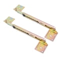 thumbnail image 1 of 1 Pair Angle Lifting Rod Desk 10 Gear Adjusting Hinge Angle Hinge WITH Bracket, 1 of 8