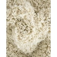 thumbnail image 3 of Unique Loom Everyday Shag Collection Area Rug - Solid (2' 6" x 10' Runner Ivory), 3 of 5