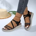 thumbnail image 3 of Pandaie Womens Hiking Sandals Outdoor Sports Comfortable Walking Water Sandal with Arch Support Camping Travel Beach Shoes Black 6, 3 of 9