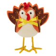 thumbnail image 2 of Fabric Turkey Bird Desktop Figurine Soft Tabletop Fall Home Mantel Seasonal Centerpiece Decor, 2 of 6