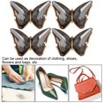thumbnail image 3 of 4 Uds. Elegante hebilla de zapato, apliques de mariposas de cristal, decoración DIY para tacones, bolsa de ropa, 3 of 8