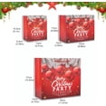 thumbnail image 2 of 3 Pcs Christmas Paper Gift Bags Set with Handles, Xmas Gift Bags in 3 Size Large Medium Small, Red Blue Gift Bags Reusable Gift, 2 of 5