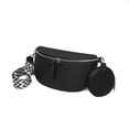 thumbnail image 1 of 1 pieza Bolso de hombro para mujer negro, 1 of 5