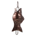 thumbnail image 1 of Unique Rain Chain for Decor Made of Aluminum Alloy Dark Brown Color Enhances Beauty Practical, 1 of 8