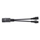 thumbnail image 2 of 1 Uds. IEC320 C14 a IEC320 C13 + C5 Y Splitter Server Kit convertidor de potencia Splitter C14 ángulo a C13 para, 2 of 6