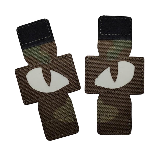 Parche bordado para gorra de béisbol, accesorio para mochila, parches decorativos oscuros para correas Los 8.5x4cm