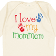 thumbnail image 4 of Inktastic I Love My Mommom Boys or Girls Long Sleeve Baby Bodysuit, 4 of 5