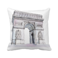 thumbnail image 1 of Arc de Triomphe à Paris France Coussin de Canapé Housse de Coussin, 1 of 3