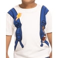 thumbnail image 3 of Wonder Nation Toddler Boys Embroidered Patch Graphic Backpack Tee with Short Sleeves, Sizes 12M-5T, 3 of 8