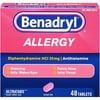 4 Pack - Benadryl Allergy Ultratab Tablets 48 Tablets Each
