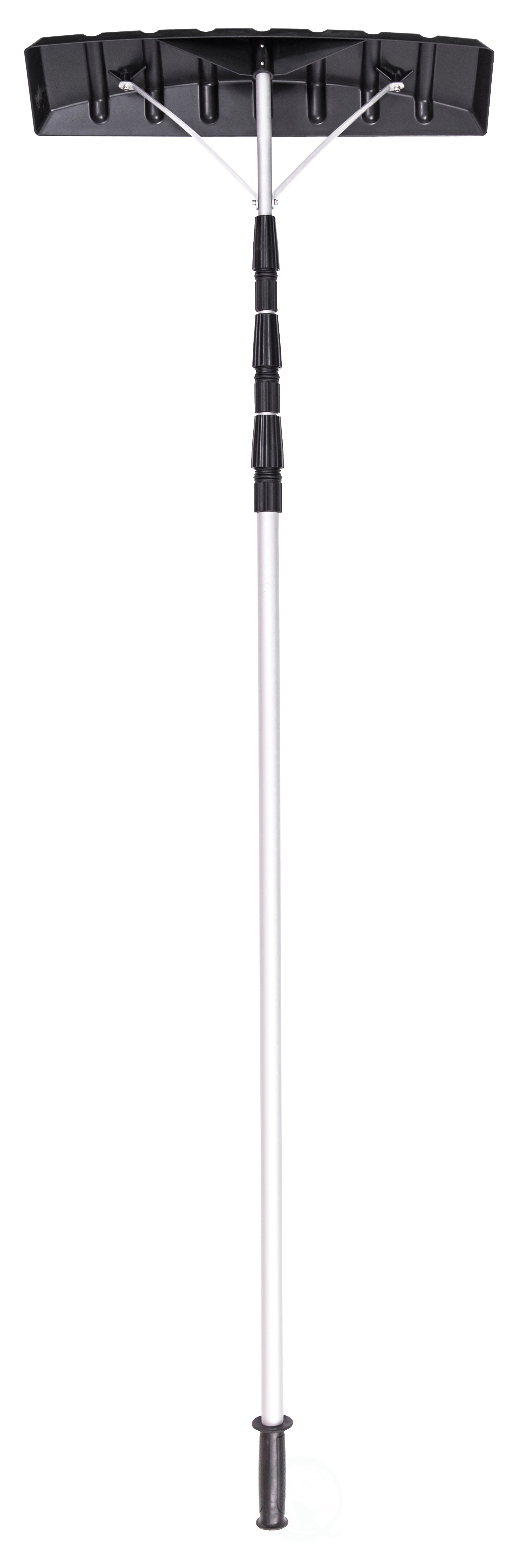 Snow Rake Shovel for Roof Cleaning, with 21 Feet TwistNLock