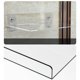 thumbnail image 4 of Estante de pared de acrílico sin perforaciones estante de pared sala de estar pared baño cocina almacenamiento, 4 of 8
