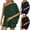 Army Green, variant on pstuiky Jumpsuits for Women, Solid Color Loose Short Straight Leg Trousers Oversized Rompers for Women Army Green L