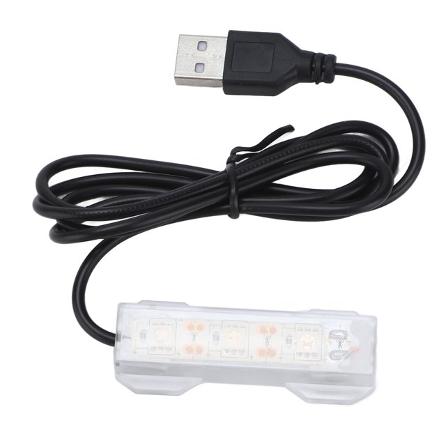 Aquarium Lighting, Fish LED Light Plastic Widely Use Easy To Carry For Aquatic Plants Landscape Green,Red,Yellow,Blue