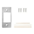 thumbnail image 1 of Lefu Large Hole Strike Plate Fix Deadbolt Misalignment Deadbolt Restorer Strike Plate, 1 of 1