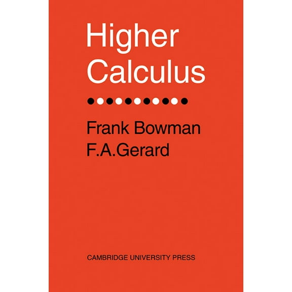Higher Calculus, (Paperback)