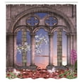 thumbnail image 3 of Ambesonne Gothic Shower Curtain, Secret Garden, 69"Wx84"L, Lilac Grey Blue, 3 of 5