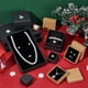 thumbnail image 5 of Paquete de 24 cajas para anillos de joyería, de cartón Kraft cuadrado, de 4,3 x 4,3 x 3 cm, para bodas, fiestas, San Valentín, festivales, regalos, color negro., 5 of 9