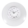 thumbnail image 1 of Wall Clock, Mini Cute Bathroom Kitchen Mirror Suction Wall Clock Shower Waterproof Quartz Clocks for Kitchen Decoration(White), 1 of 8