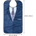 thumbnail image 5 of Babero para adultos Yjmei para comer, ropa impermeable, delantales de cocina protectores y lavables para pacientes mayores y hombres, 5 of 5