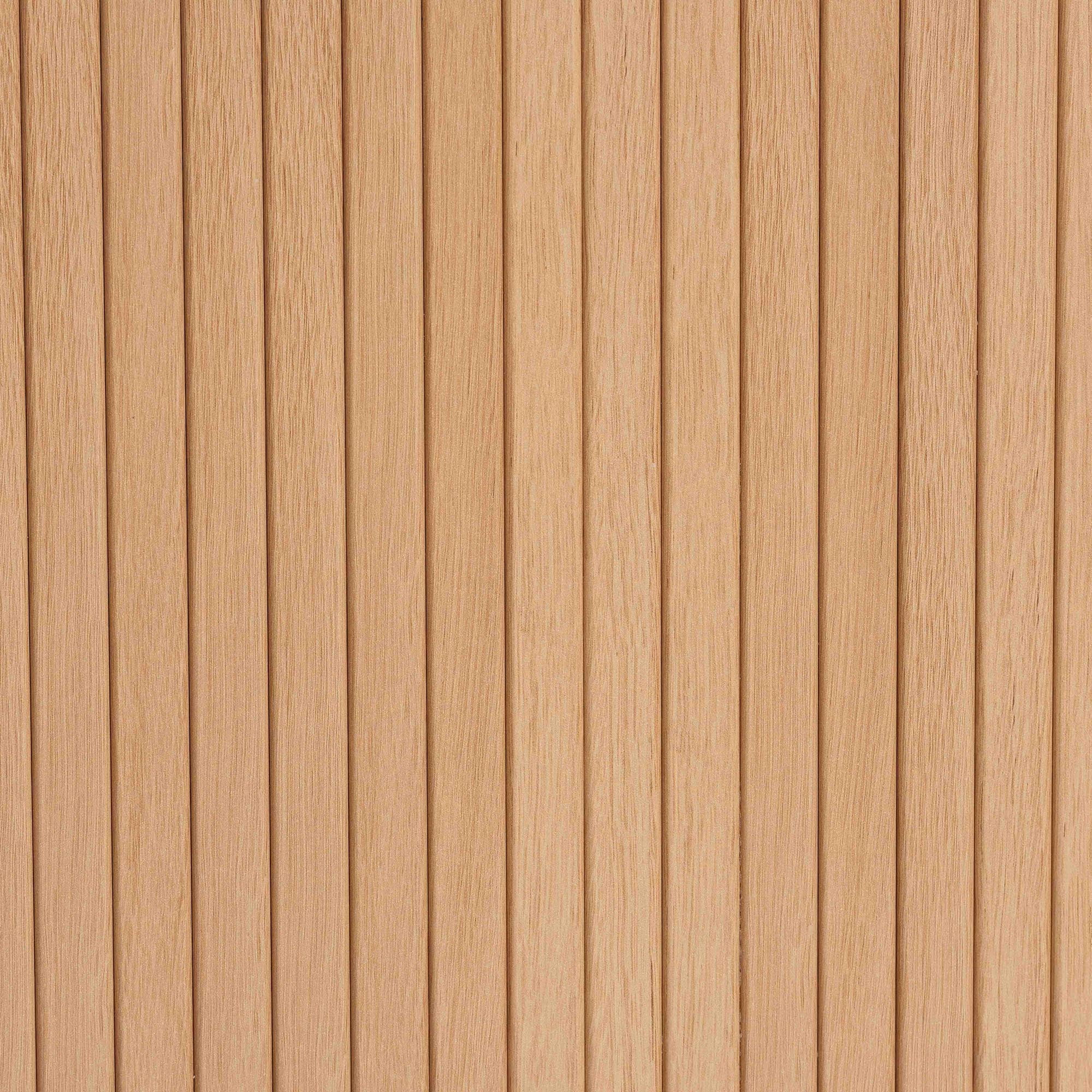 Baxton Studio Lucia Mid-Century Sideboard, 55", Light Oak