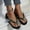 Green, variant on High Heel Wedge Sandals for Women - Flip Flop Thong Platforms for Summer
