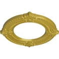 thumbnail image 3 of Ekena Millwork 11 1/8"OD x 6 1/8"ID x 5/8"P Benson Ceiling Medallion (Fits Canopies up to 6 1/8"), Hand-Painted Rich Gold, 3 of 7