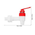 thumbnail image 2 of STOBOK 2Pcs Water Spigot Replacement Tap for Cooler Jar Durable Plastic and Silicone Material, 2 of 8