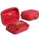 thumbnail image 1 of Funda de viaje Hermitshell para altavoz JBL Go 3/JBL Go 3 Eco, color rojo, 1 of 6