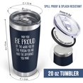 thumbnail image 2 of Inspirational Gifts For Men - Father''s Day,Teacher''s Day,Christmas,Birthday Gifts For Men,Friends,Dad,Coworkers,Employee,Teacher Appreciation Gifts - 20 Oz Stainless Steel Tumbler, 2 of 6