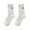 B, variant on KDSJSXW Quarter Crew Socks Women Women'S Letter Embroidery Socks Cute Printing Short Socks Ankle Socks For Athletic Comfortable Gifts For Women Cotton Socks Women (H,One Size)