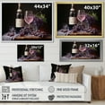 thumbnail image 4 of Designart "Lustrous Lambrusco" Wine Floater Framed Canvas Prints, 4 of 5