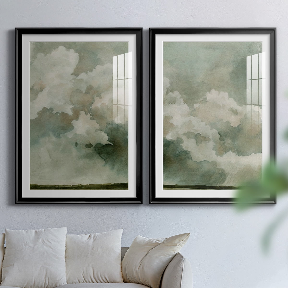 Wexford Home Coming Rain I Premium Framed Print, 18.5" x 24.5" - Ready to Hang, Black (Set of 2)