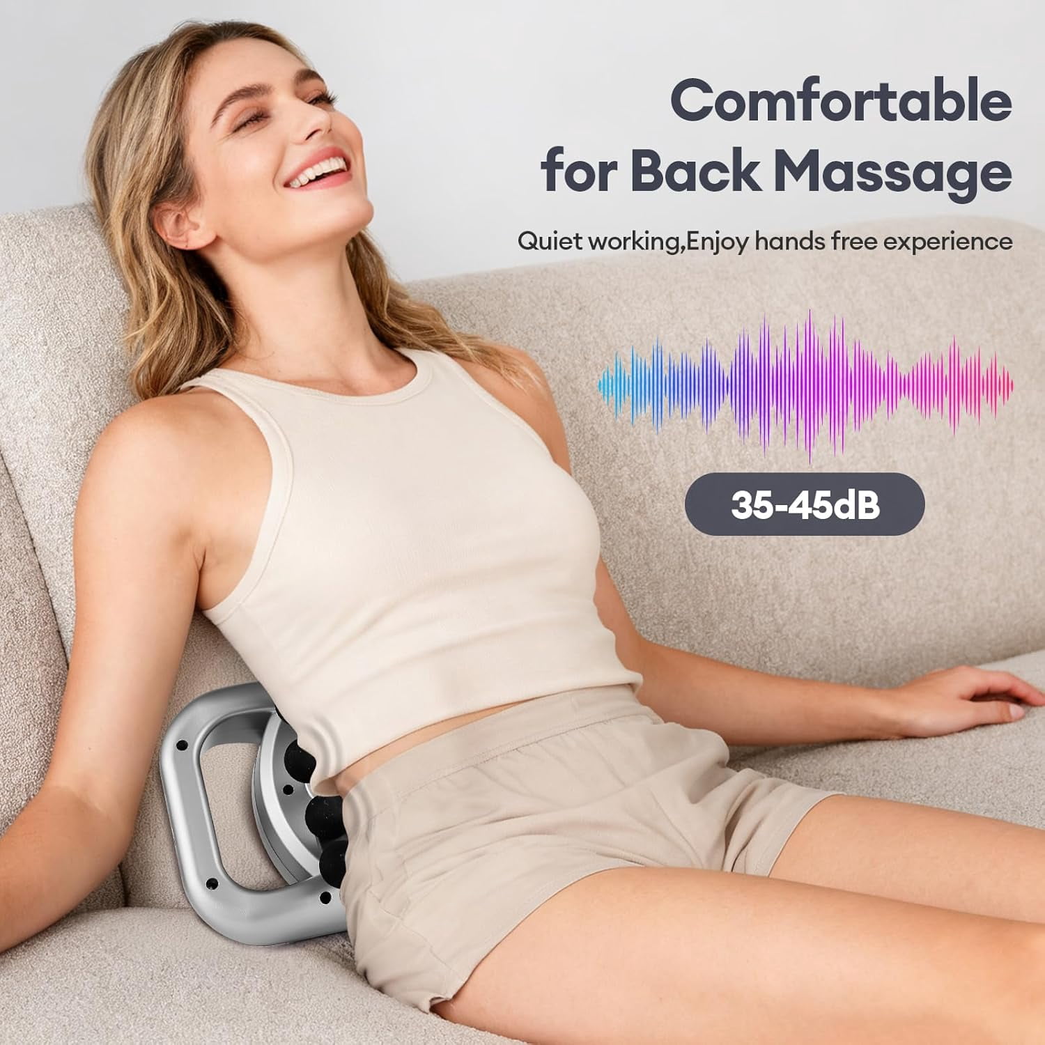 30-Head Deep Tissue Massage Gun with 9 Modes & Levels for Full Body Relief