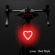 thumbnail image 3 of onlyliua ¡ ¡Promoción de Temporada! Luz Trasera Led para Bicicleta, Luz para Bicicleta, Luz Trasera para Bicicleta, Luz Trasera Led para Bicicleta Recargable Por Usb para Ciclismo, 3 of 4