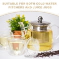 thumbnail image 3 of Cold Pitcher Lid for Water Jug Convenient Replacement Practical Water Pitcher Cover Reusable Carafe Lid Leakproof and Airtight Cover, 3 of 9