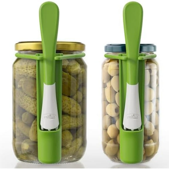 2 Pack Pickle Fork Pickle Grabber Tool-Pickle Picker for the jar Green, 6.7x2.9x1.2 inch, ZL113$$Home Decor, Kitchen, & Other