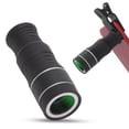 thumbnail image 2 of Telescopio monocular para teléfono móvil de alta definición con zoom de 12 aumentos para fotografía al aire libre (12 x 22) 80 x 30 mm, 2 of 11