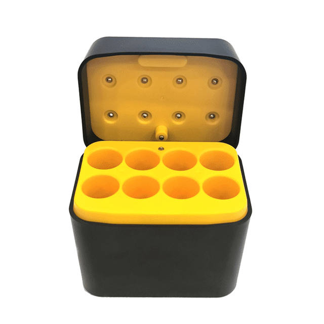 Type-C 8-Slot AA Battery Charger 1.5V Rechargeable Lithium Ion Batteries Charging Box for Remote Control Toys and Tools