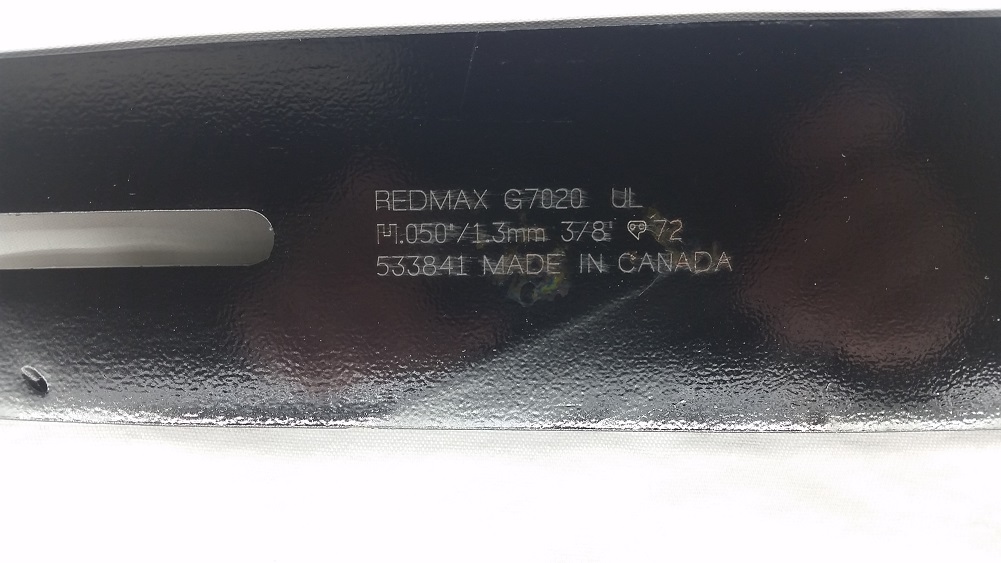 Outdoor Power Equipment Home RedMax 20inch Chain Saw Replacement Guide