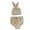 Beige Shorts Set, variant on Newborn Baby Easter Bunny Photography Props Outfits Boy Girl Crochet Knit Rabbit Hat Diaper Carrot 1st Birthday Outfit