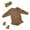 Brown, variant on Customizable Name Hand Embroidered Baby Knitted Jumpsuit Autumn Winter Baby Sweater for Boys Girls Cute Crawling 0-18 Months Beige,