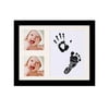 Baby Handprint and Footprint Picture Frame Kit Baby Keepsake Frames Picture Frame Kit with Ink Pad Infant Shower Gifts for New Parents