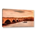 thumbnail image 2 of ArtWall Steve Ainsworth "River Cruise at Sunset" Gallery-Wrapped Canvas, 2 of 2