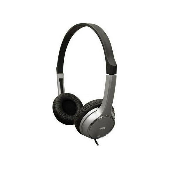 Cyber Acoustics Stereo Headphones for Kids, Gray