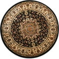 thumbnail image 2 of Nourison Delano Persian Center Medallion Black 3'4" x ROUND Area Rug, (3' Round), 2 of 6