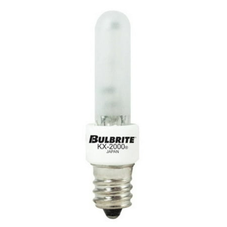 Krypton Candelabra - Bulbrite Dimmable Krypton/Xenon Candelabra Base Frosted Light Bulb - 4 pk.