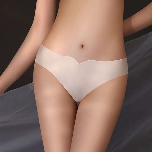 uublik Womens Panties Briefs Yellow Cheeky Stretch Ladies Soft Bikini Underwear Breathable Briefs